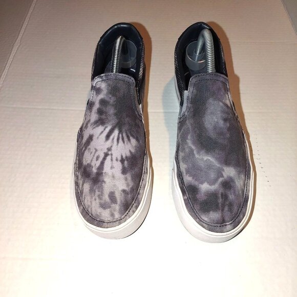 Nike Slip-On Tie-Dye Canvas Skate Shoes Mens US 9 Gray & Black Style - Picture 3 of 8